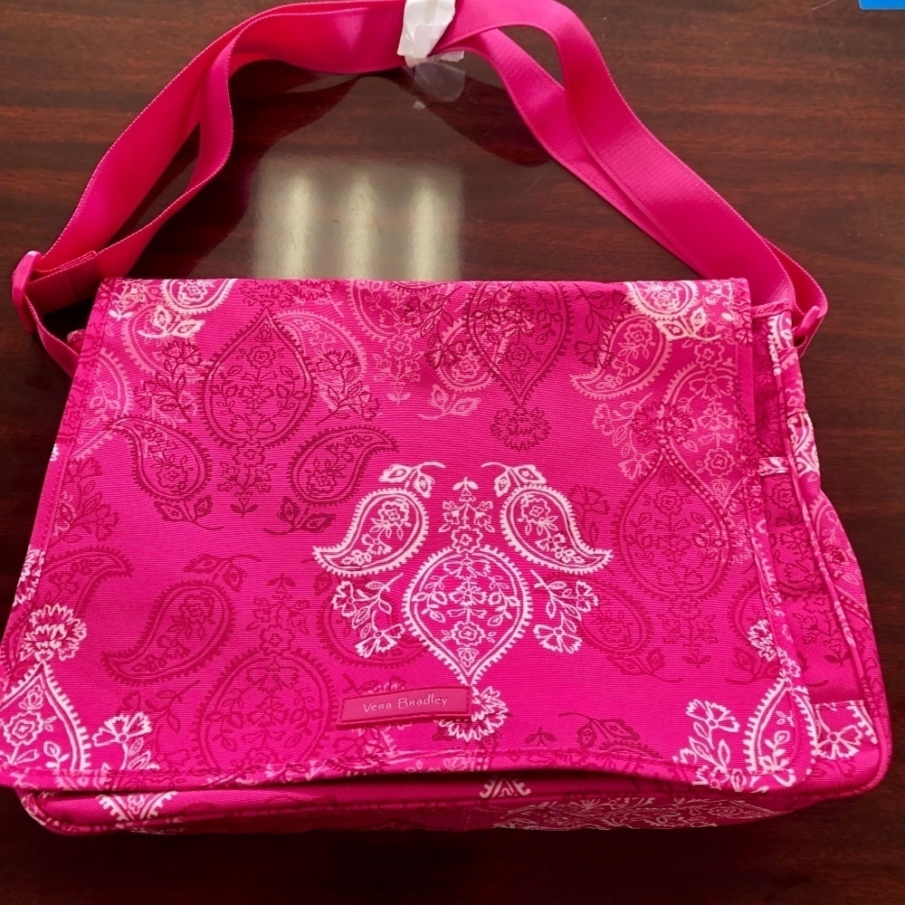 Vera Bradley Lighten Up Messenger Bag NWT